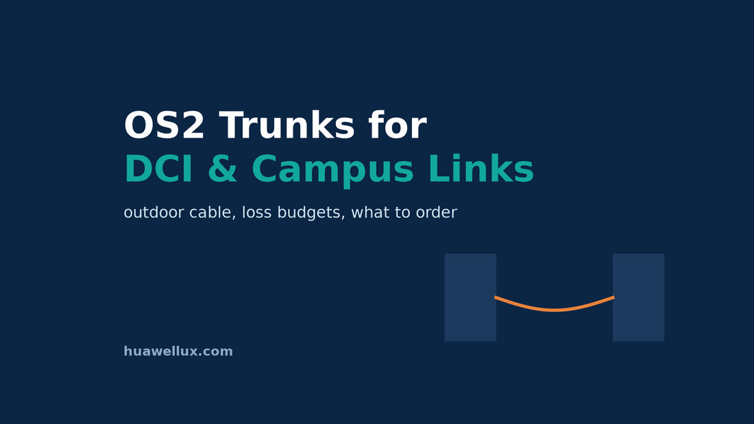 OS2 trunks for DCI and campus links