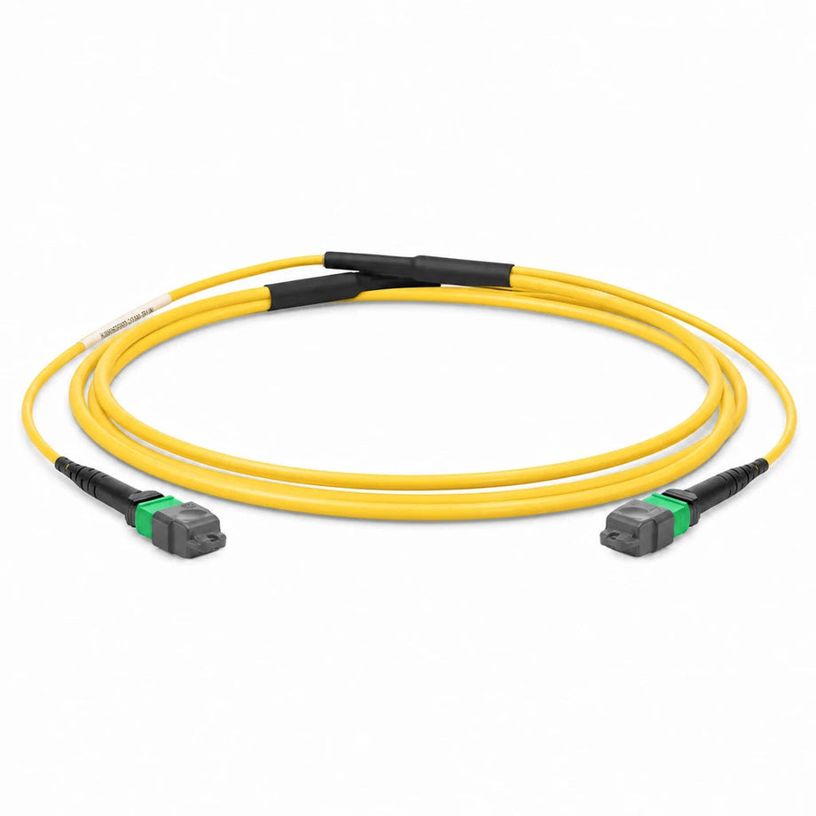 MTP/MPO fiber patch cable for OS2 OM4 and OM5 fiber mode selection