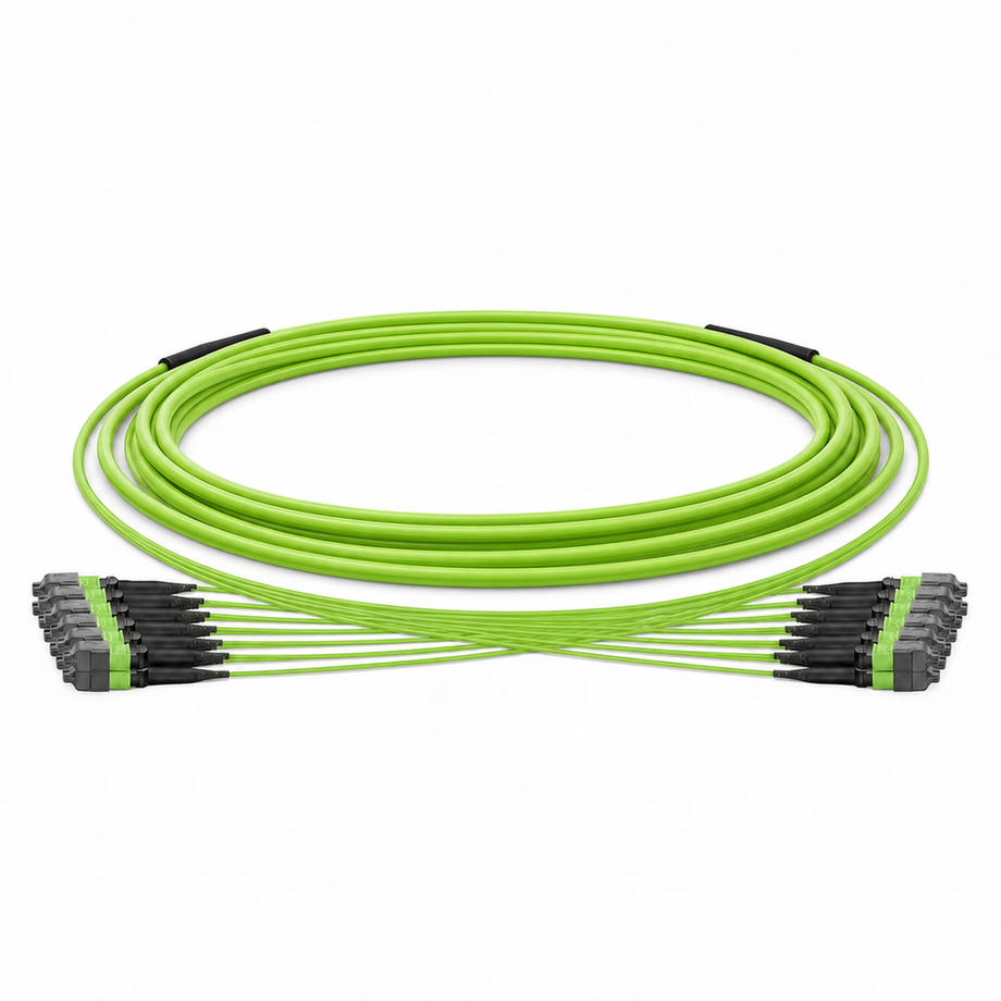 HUAWELLUX MTP/MPO trunk cable product image for factory-direct fiber optic cable procurement