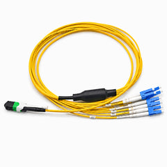 Huawellux MPO to LC 8F OS2 Harness Cable for high-density fiber breakout routing