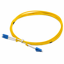 Huawellux LC-LC Duplex OS2 Fiber Patch Cord for equipment, panel, and rack patching