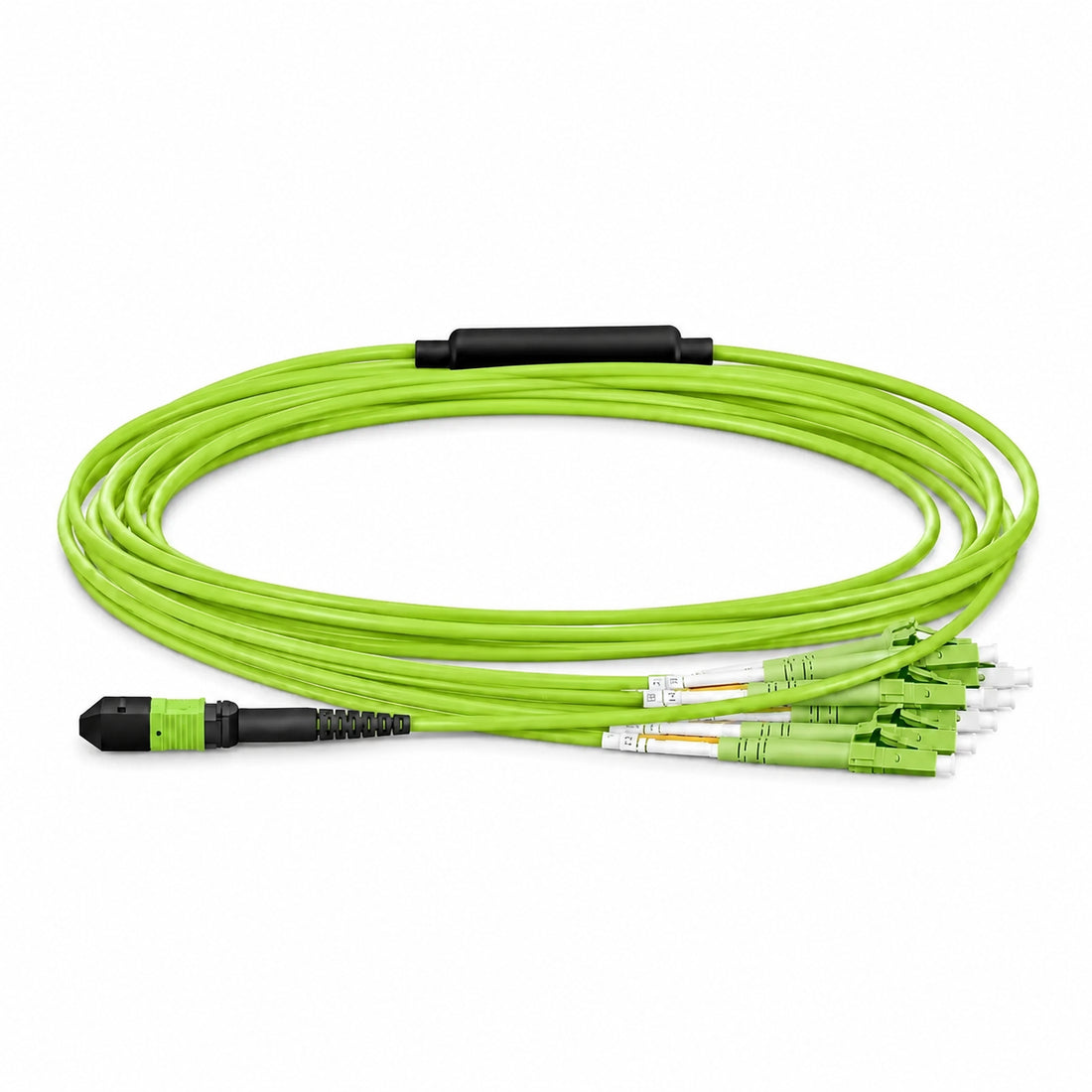 Huawellux MPO to LC 12F OM5 Harness Cable for high-density fiber breakout routing