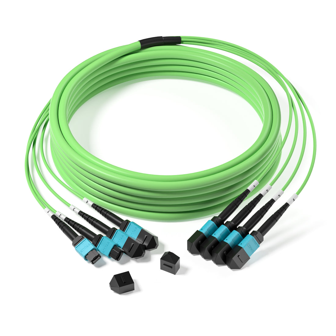 Huawellux MPO-12 48F OM5 Trunk Cable for rack-to-rack and backbone fiber links