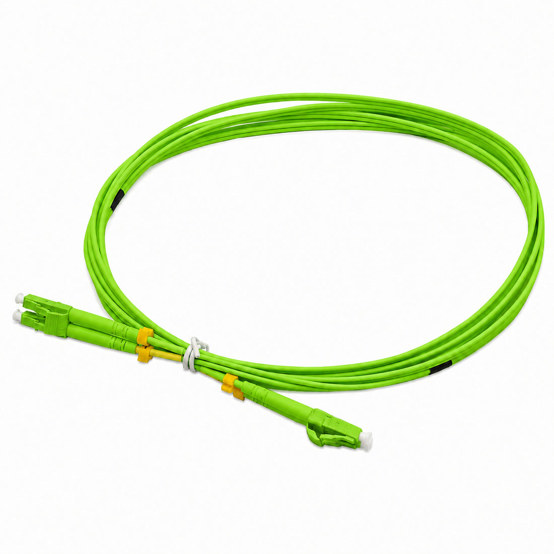 Huawellux LC-LC Duplex OM5 Fiber Patch Cord for equipment, panel, and rack patching