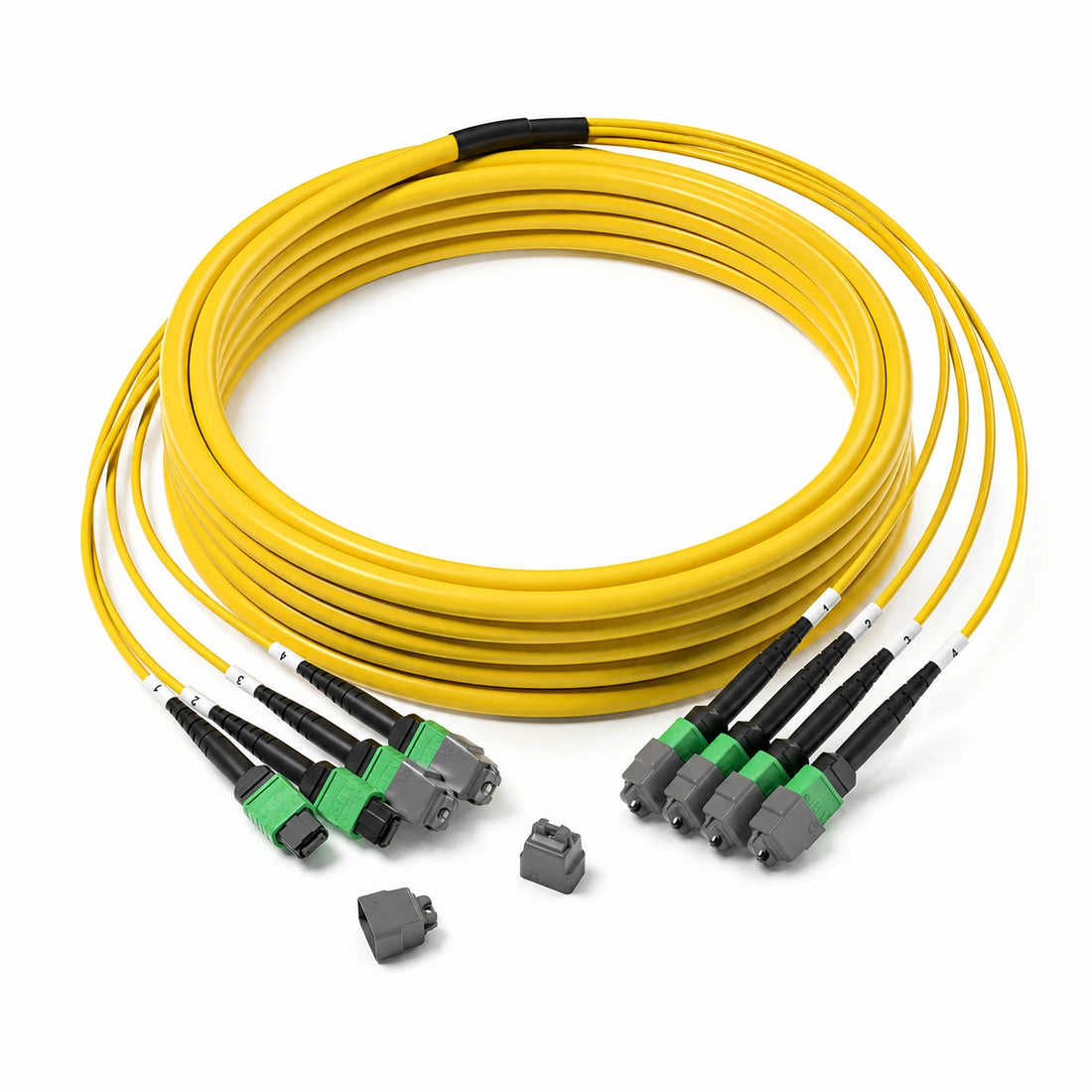Huawellux MTP-12 48F OS2 Trunk Cable for rack-to-rack and backbone fiber links
