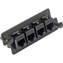 Huawellux adapter panel module side view for modular enclosure loading