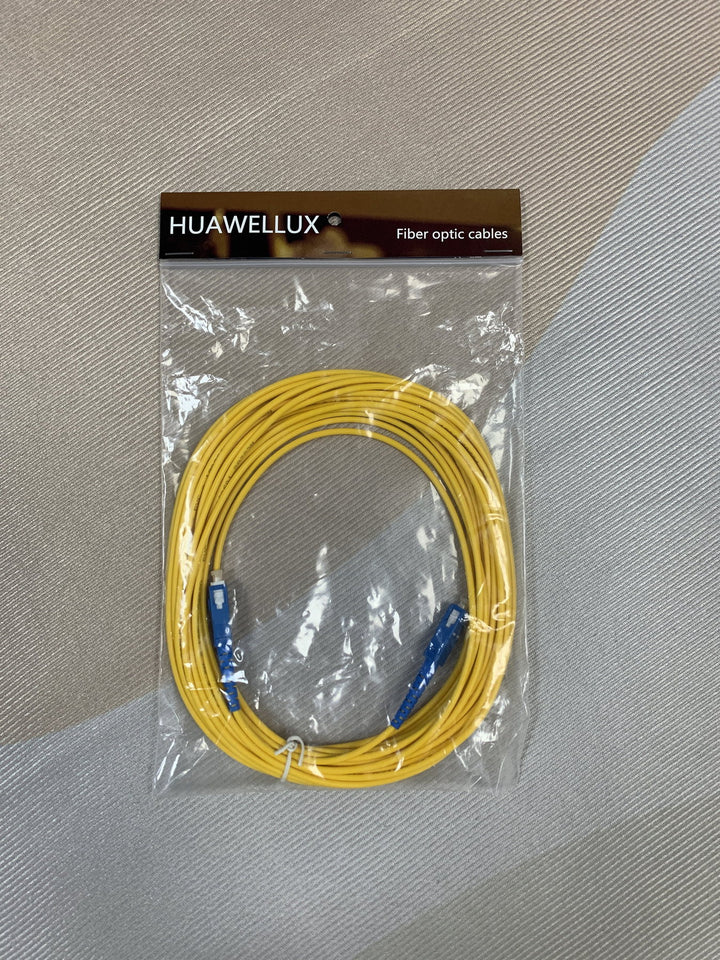 Huawellux packaged fiber patch cord prepared for an order
