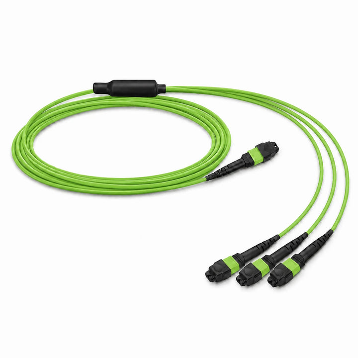 MPO-12 to 3 x MPO-4 12F OM5 Harness Cable