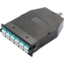 Huawellux pre-terminated MTP/MPO cassette module for rack enclosure loading