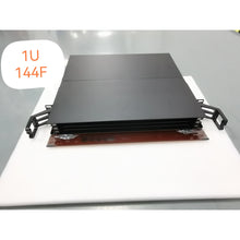 Huawellux 1U rack mount fiber enclosure chassis for 144F modular distribution