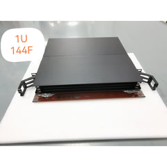 Huawellux 1U rack mount fiber enclosure chassis for 144F modular distribution