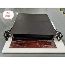 Huawellux 2U rack mount fiber enclosure chassis for 288F modular distribution