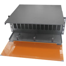 Huawellux high density rack mount fiber enclosure interior cable routing