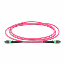 HUAWELLUX MTP 16F OM4 Fiber Patch Cable fiber optic cable - complete cable overview with connectors for data center MPO/MTP fiber patch cabling