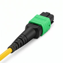 HUAWELLUX MTP 24F OS2 Fiber Patch Cable fiber optic cable - connector and cable detail view for data center MPO/MTP fiber patch cabling